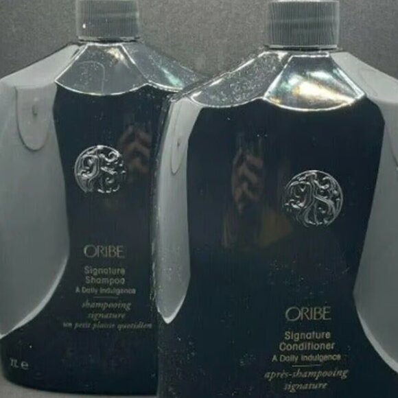 Oribe Signature Shampoo 33.8 oz & Signature Conditioner 33.8 oz W/PUMP FAST SHIP